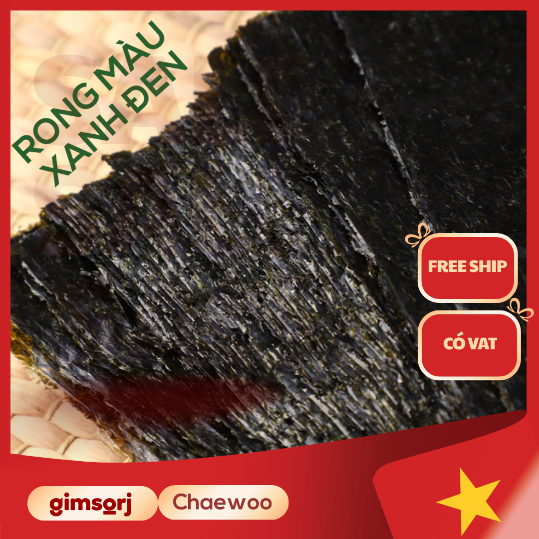 Rong Biển Khô Gimsoji Loại B 100 Lá - Giá Sỉ - Ảnh 4