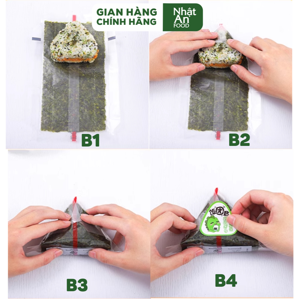 Rong Biển Khô Gimsoji Loại A 100 Lá Cơm Nắm 367g – Nguyên Liệu Chuyên Dụng Cho Quán Cơm Nắm, Kimbap - Ảnh 5